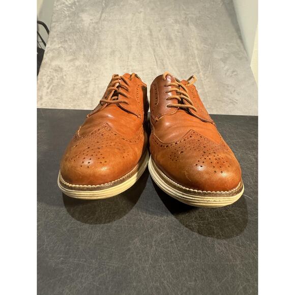 Cole Haan Shoes Mens Size 11 Brown Original Grand Wingtip Oxford Leather Casual main image 10